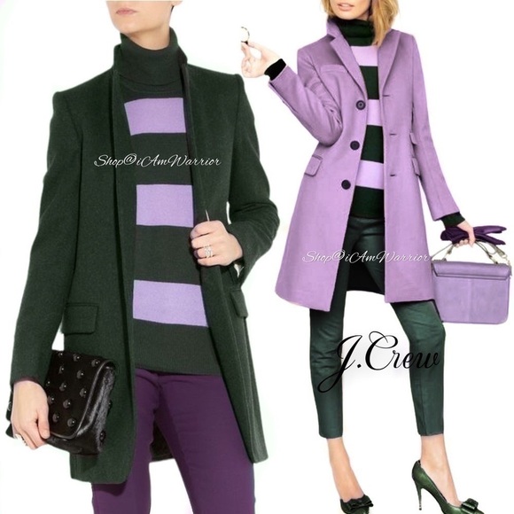 J.Crew Italian cashmere striped rugby turtleneck sweater *shop@iamwarrior - Picture 2 of 11